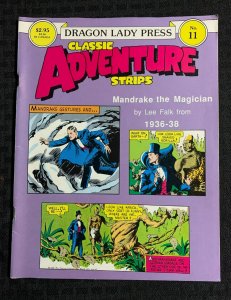 1987 CLASSIC ADVENTURE STRIPS Magazine #11 FN 6.0 Dragon Lady Press / Mandrake