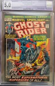 Marvel Spotlight #5 CGC 5.0 (Marvel Comics August 1972)