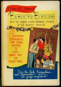 Girls Romances #7 1951-1st drawn cover- DC Romance VG-