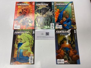 5 Ultimate Fantastic Four MARVEL comic book #31 32 33 34 35 81 KM10