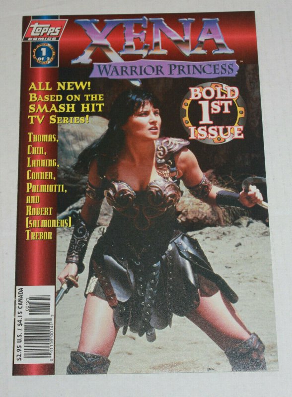 Xena Warrior Princess #1 Aug. 1997 Topps Comics Photo Cover NM 9.6