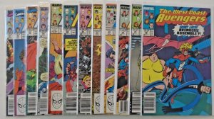 *Avengers West Coast (1985) #46-57, 12 books