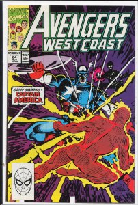 Avengers West Coast #64 (1990) West Coast Avengers / Avengers West Coast