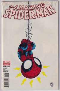 The Amazing Spider-Man #1 Young Cover (2014) Spider-Man [Key Issue]