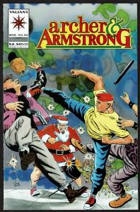 Archer & Armstrong #20 (1st series)  7.5 VF-  