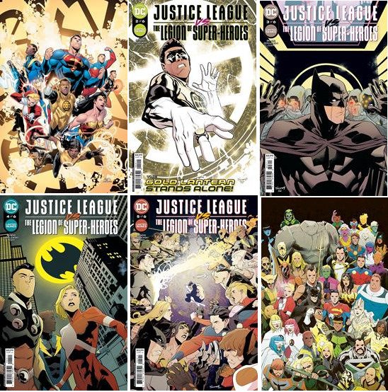 (2022) JUSTICE LEAGUE vs LEGION OF SUPER HEROES #1-6 COMPLETE SET! 1 2 3 4 5 6