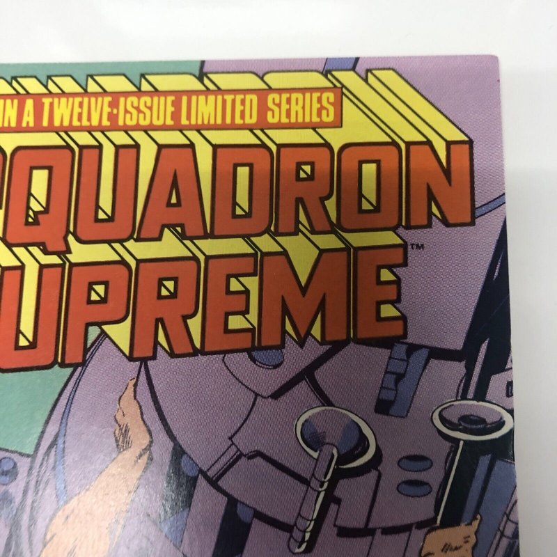 Squadron Supreme (1985) # 7 (NM) Canadian Price Variant • CPV • Mark Gruenwald