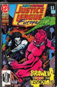 Justice League Europe #33 (1991) Sonic the Hedgehog