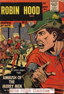 ROBIN HOOD TALES (1956 Series) #4 Very Fine Comics Book