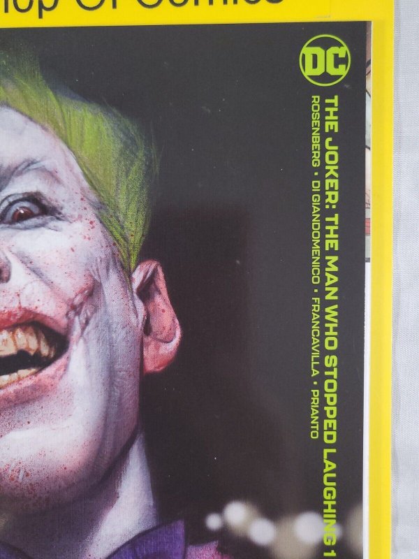Joker The Man Who Stopped Laughing #1 Ben Oliver 1:50 Variant 2022
