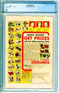 Iron Man #1 (1968) CGC 3.0