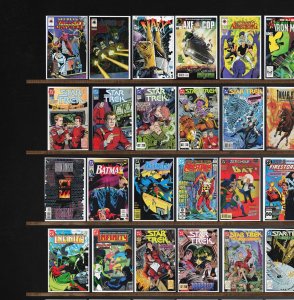 Huge Lot 150+ Comics with Star Trek, Batman, Fantastic Force & More!
