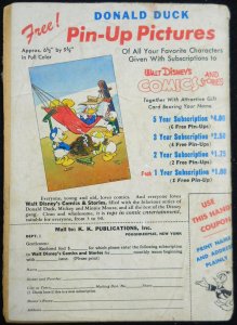 WALT DISNEY'S COMICS & STORIES #'s 83, 114, 117 CARL BARKS DONALD DUCK