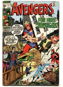 Avengers #77 1970-John Buscema- Marvel Comics- Vision cover-VG