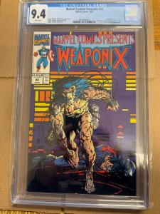Marvel Comics Presents #80 (1991) CGC 9.4