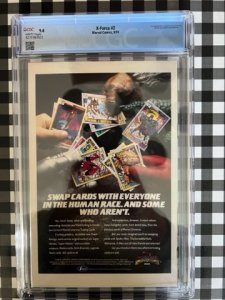 X-Force #2 - CGC 9.4 - 2nd Deadpool - 1st Kane & Dept K