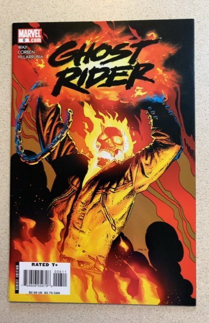 Ghost Rider #6 (2007) Daniel Way Story Richard Corben Art & Cover