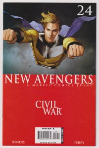 From Marvel Comics! New Avengers! Issue #24! Civil War! 