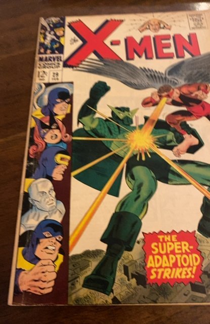 The X-Men #29 (1967)the super adaptiod strike see description