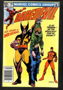 Daredevil #196  Wolverine! Marvel Comics