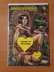 Jungle Fantasy Secrets #1 Queen Sasha Nude Variant Cover
