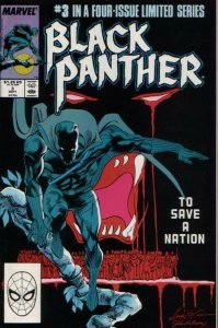 Black Panther #3 of 4 Marvel Comics September Sep 1988 (VF)