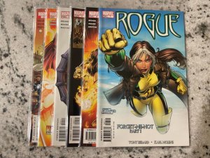 Lot Of 6 Rogue Marvel Comic Books # 7 8 9 10 11 12 Beast X-Men Wolverine J901 