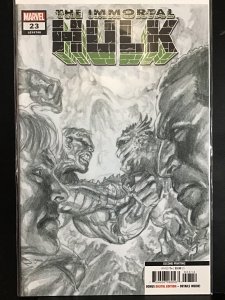 The Immortal Hulk #23 Second Printing - Alex Ross Variant (2019)