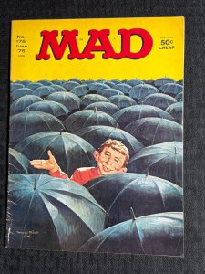 1975 MAD Magazine #175 G/VG 3.0 Alfred E Neuman /Barnaby Jones / Photo Monotony