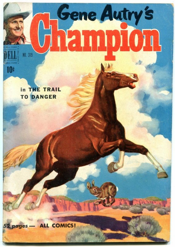 Gene Autry's Champion- Four Color Comics #319 1951- VF-