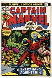 Captain Marvel #25  1972 - Marvel  -FN/VF - Comic Book