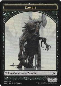 Magic the Gathering: Oath of the Gatewatch - Zombie Token