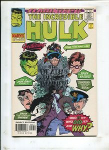 INCREDIBLE HULK #1 FLASHBACK: GRAVE MATTERS! (9.2) 1997