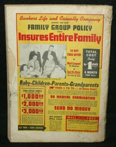 The Shadow Pulp Magazine - Alibi Trail (G/VG) January 1st 1942