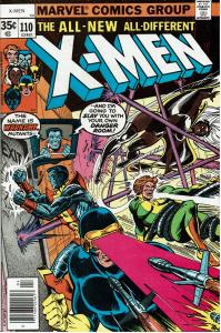 X-Men #110, 9.0 or Better, Signed Chris Claremont