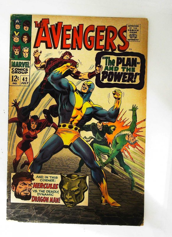 Avengers (1963 series)  #42, VG+ (Actual scan)