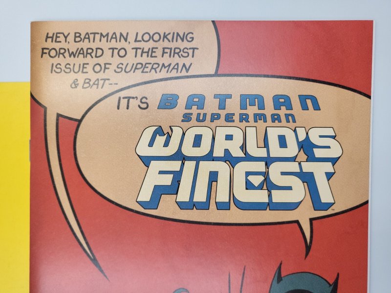 Batman Superman World's Finest #1 Chip Zdarsky Slap Variant Set