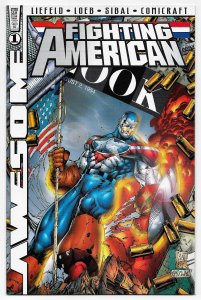 Fighting America #1 Marat Mychaels Cover | Rob Liefeld ITC326