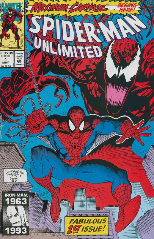 Spider-Man Unlimited #1 FN ; Marvel | Maximum Carnage 1