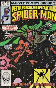 Spectacular Spider-Man (1976 series)  #73, VF+ (Stock photo)