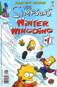Simpsons Winter Wing Ding, The #1 VF/NM ; Bongo | Picture Frame bound-in