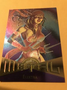 ELECTRA #30 card : Marvel Metal 1995 Fleer Chromium NM/M, Daredevil, X-Men, base