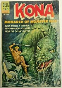 KONA#6 VG 1962  DELL SILVER AGE COMICS