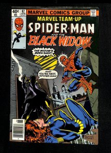 Marvel Team-up #82 Spider-Man Black Widow!