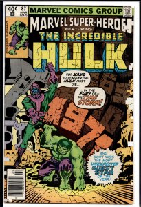 Marvel Super-Heroes #87 (1980) Hulk