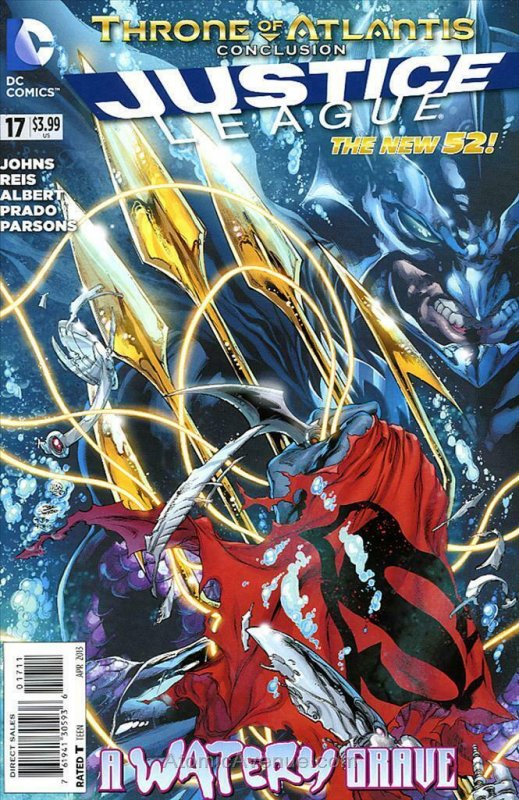 Justice League (2nd Series) #17 VF/NM; DC | save on shipping - details inside