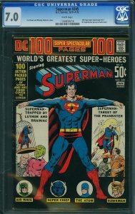 Superman #245 (DC 100-Page Super Spectacular #7) (1972) CGC 7.0 FVF