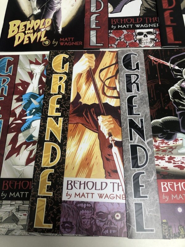 Grendel Behold The Devil (2008) Consequential Set # 0-7 • Matt Wagner • Marshall