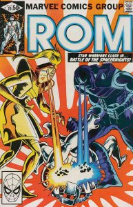Rom #20 VF ; Marvel | Spaceknight Bill Mantlo