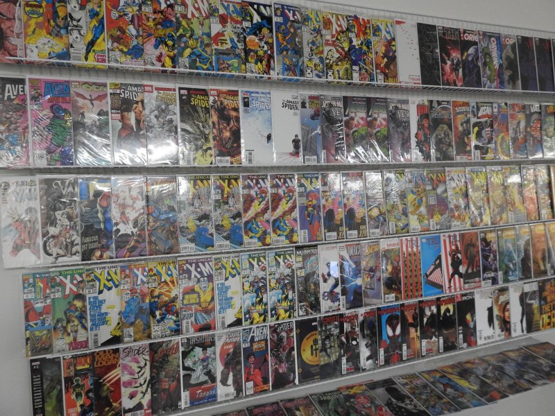 Huge Lot 130+ Comics W/ Spider-Man, X-Men, Star Wars, +More! Avg VF Condition!